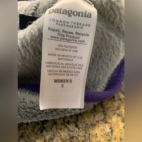 Patagonia women’s size small retool Snap-T pocket Fleece pullover sweatshirt - Picture 4 of 8
